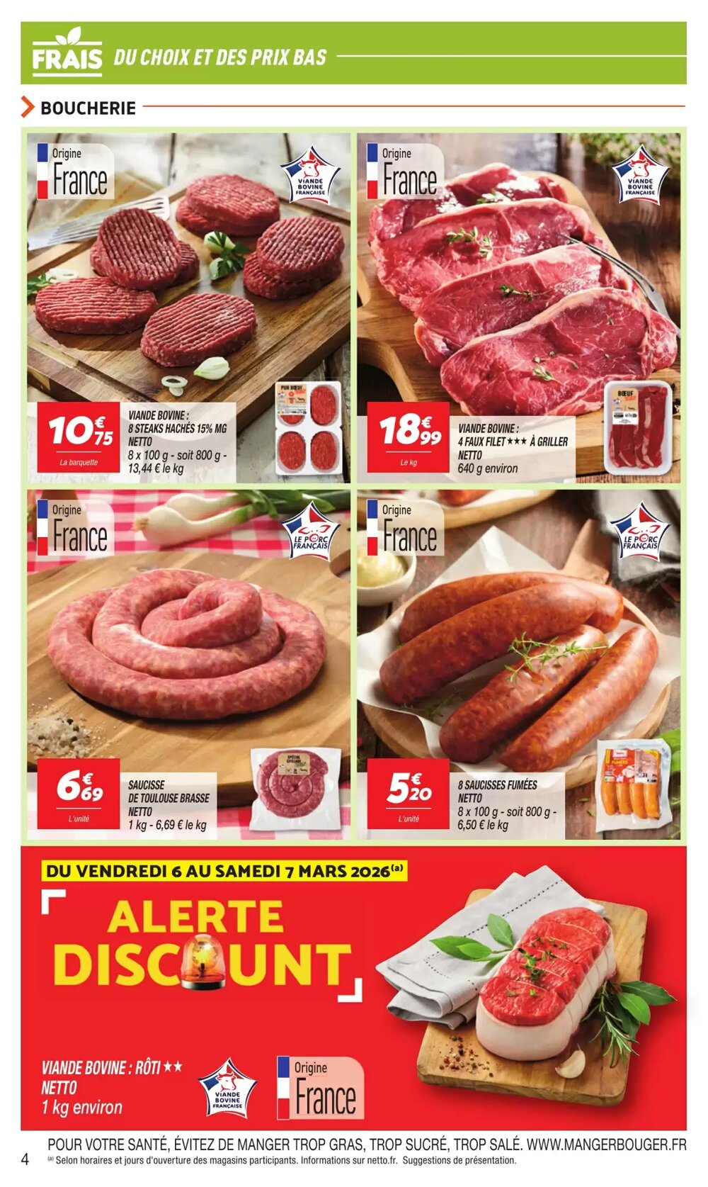 Prospectus promotionnel Netto valable à partir du 03/03/2026 - Page 4.