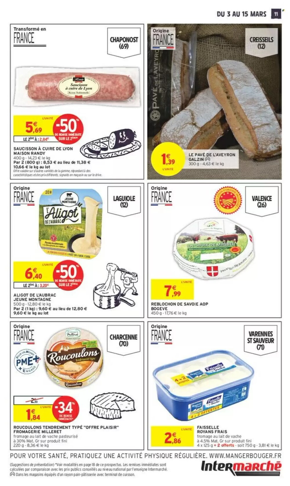 Prospectus promotionnel Intermarché valable à partir du 03/03/2026 - Page 11.