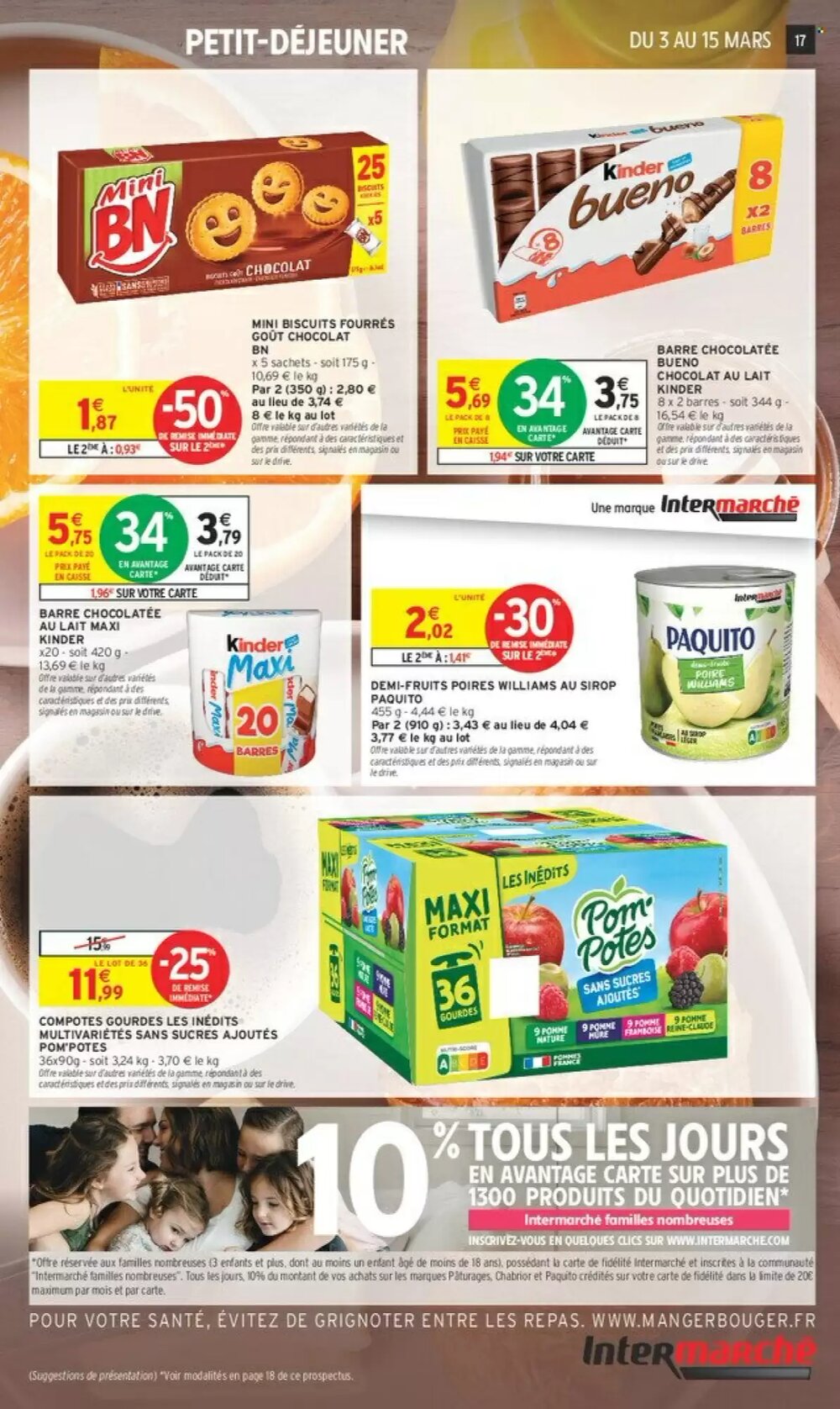Prospectus promotionnel Intermarché valable à partir du 03/03/2026 - Page 17.