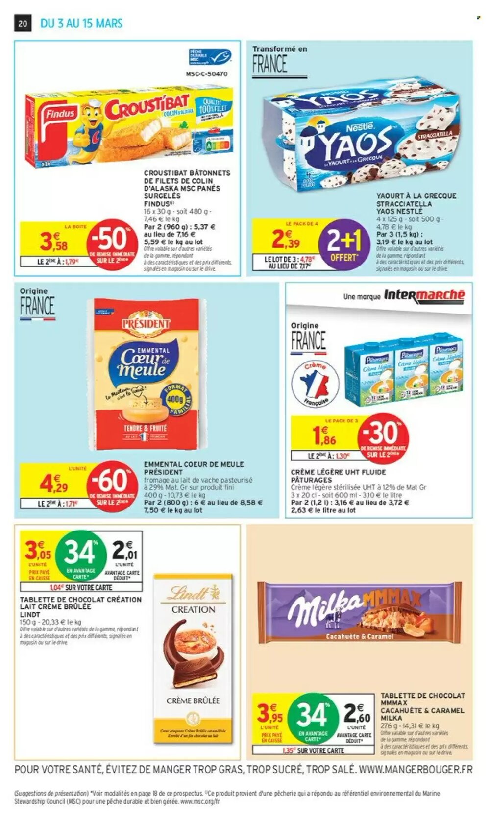 Prospectus promotionnel Intermarché valable à partir du 03/03/2026 - Page 20.