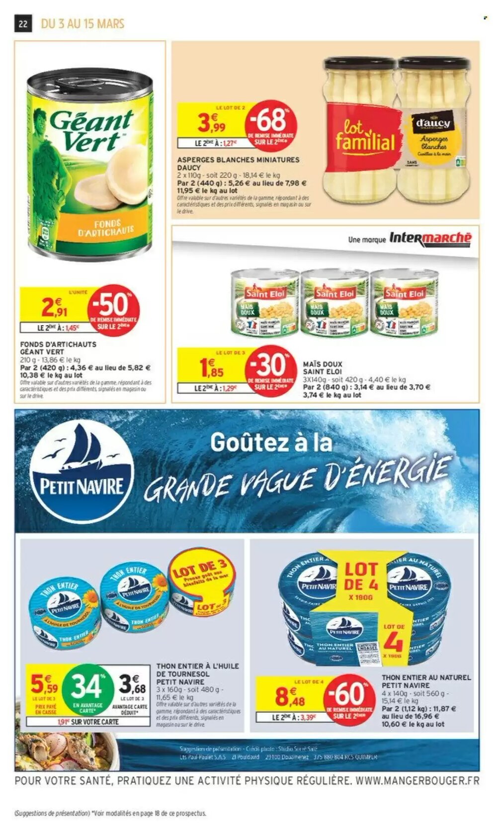 Prospectus promotionnel Intermarché valable à partir du 03/03/2026 - Page 22.