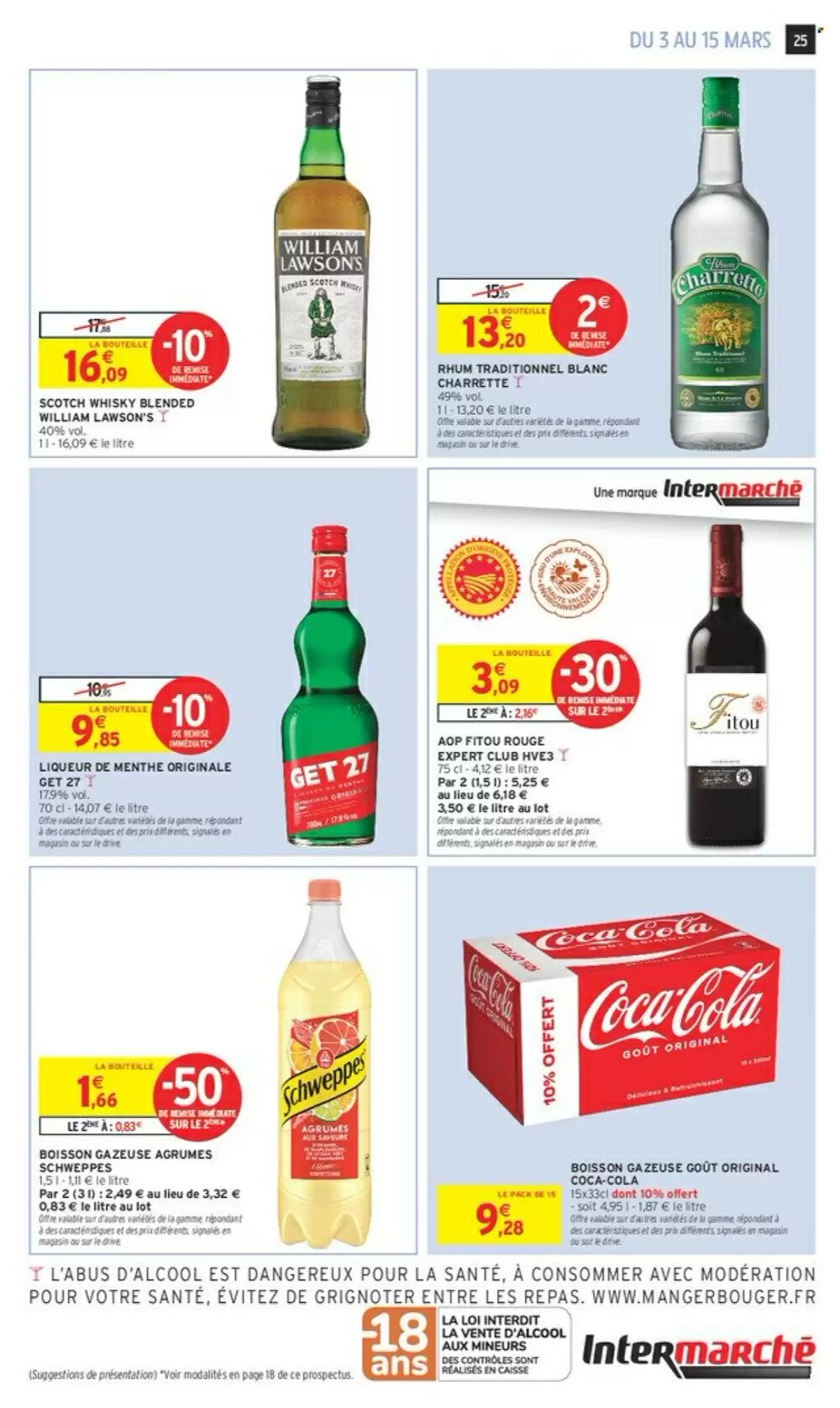 Prospectus promotionnel Intermarché valable à partir du 03/03/2026 - Page 25.