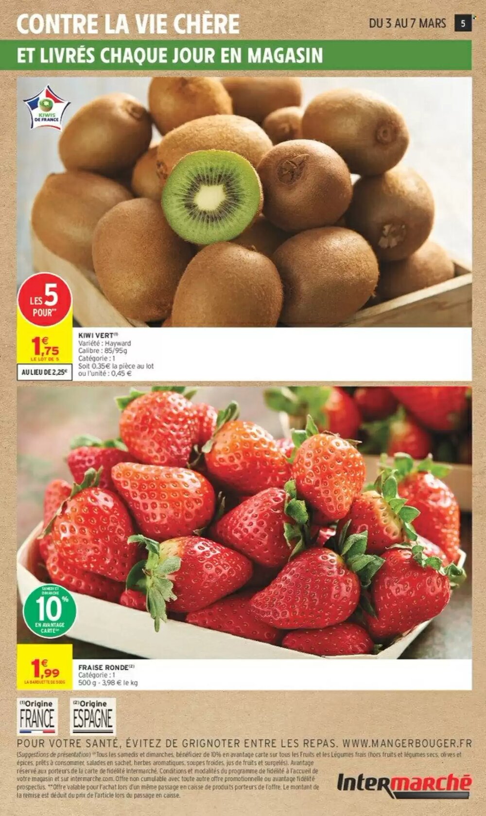 Prospectus promotionnel Intermarché valable à partir du 03/03/2026 - Page 5.
