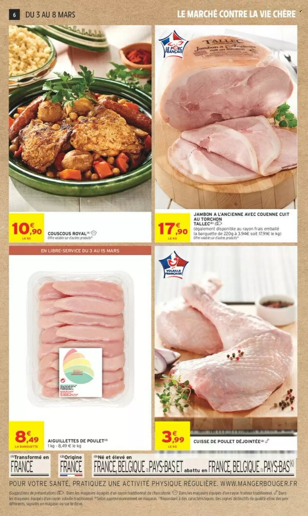 Prospectus promotionnel Intermarché valable à partir du 03/03/2026 - Page 6.