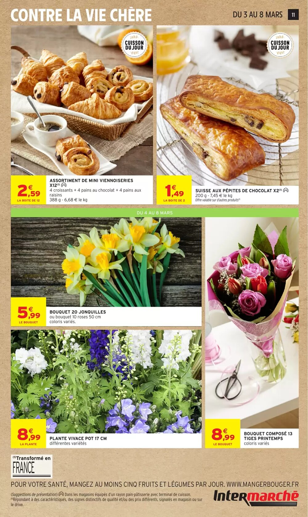 Prospectus promotionnel Intermarché valable à partir du 03/03/2026 - Page 11.