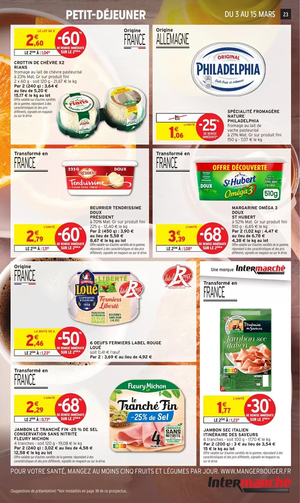 Prospectus promotionnel Intermarché valable à partir du 03/03/2026 - Page 16.