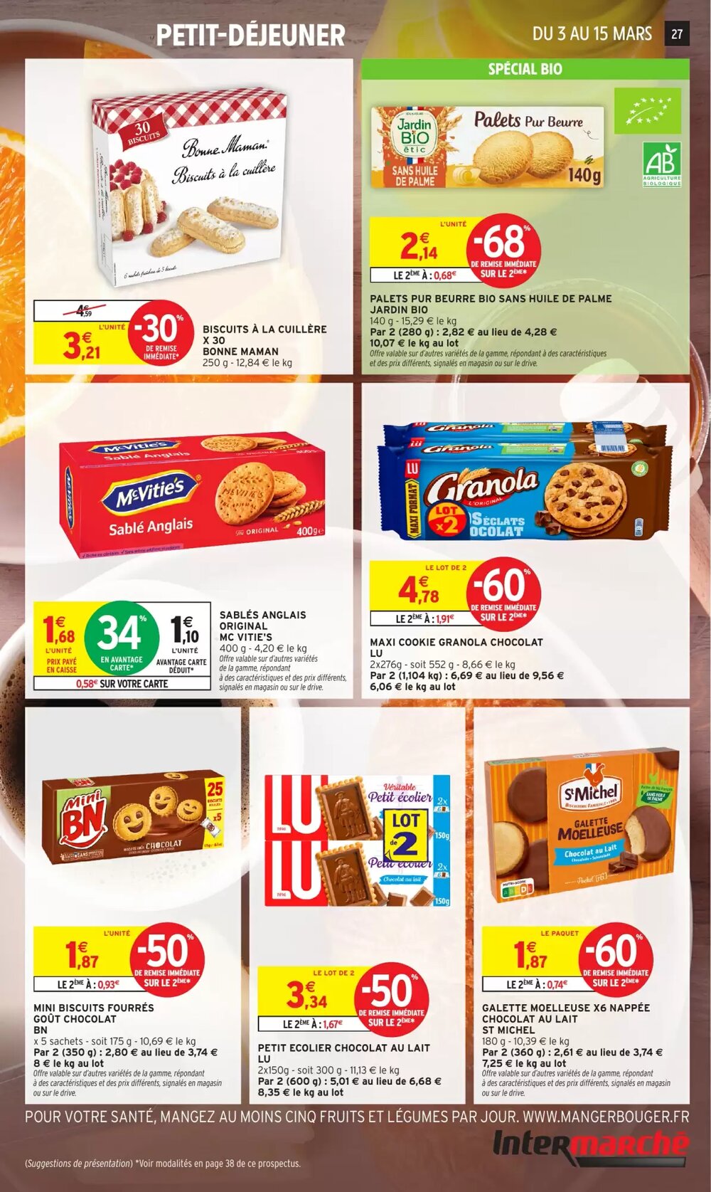Prospectus promotionnel Intermarché valable à partir du 03/03/2026 - Page 20.