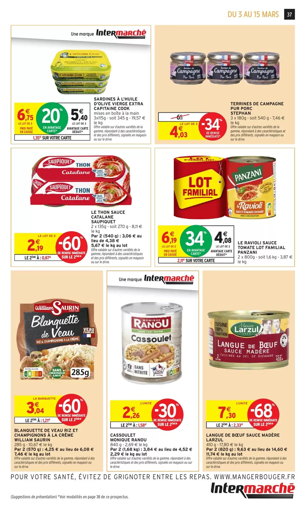 Prospectus promotionnel Intermarché valable à partir du 03/03/2026 - Page 30.
