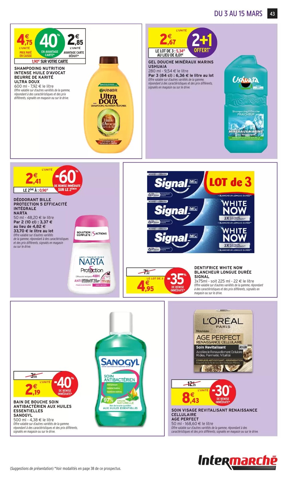 Prospectus promotionnel Intermarché valable à partir du 03/03/2026 - Page 36.