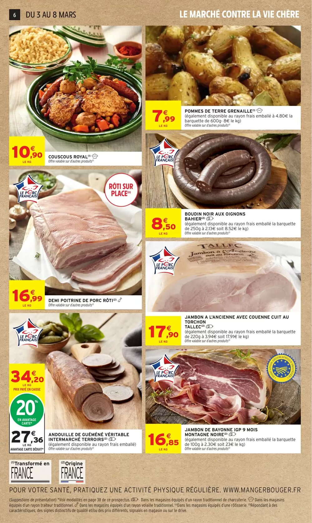 Prospectus promotionnel Intermarché valable à partir du 03/03/2026 - Page 6.