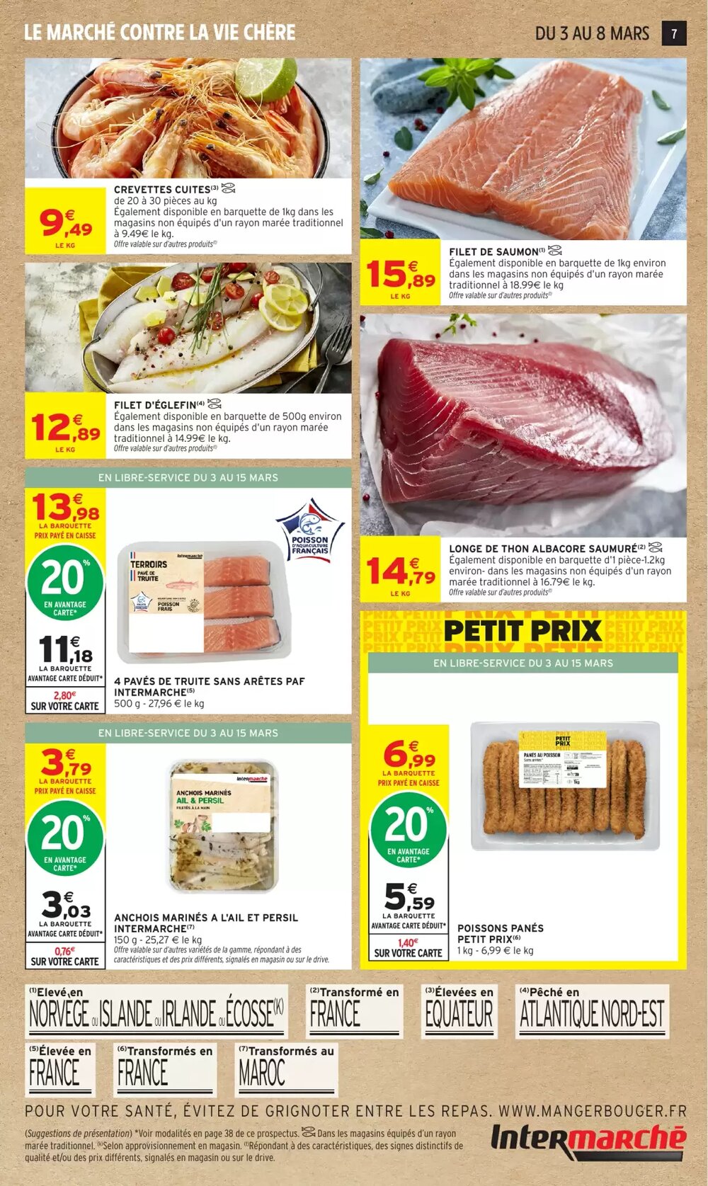 Prospectus promotionnel Intermarché valable à partir du 03/03/2026 - Page 7.