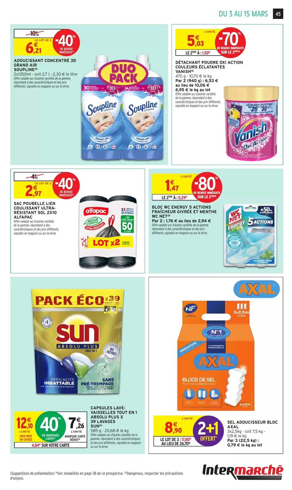 Prospectus promotionnel Intermarché Hyper valable à partir du 03/03/2026 - Page 38.