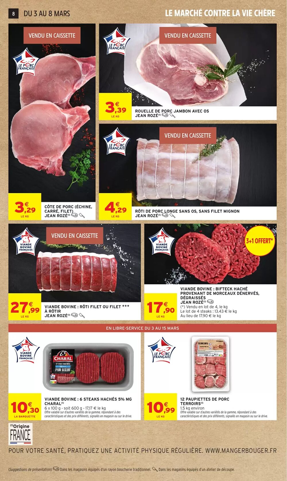 Prospectus promotionnel Intermarché Hyper valable à partir du 03/03/2026 - Page 8.