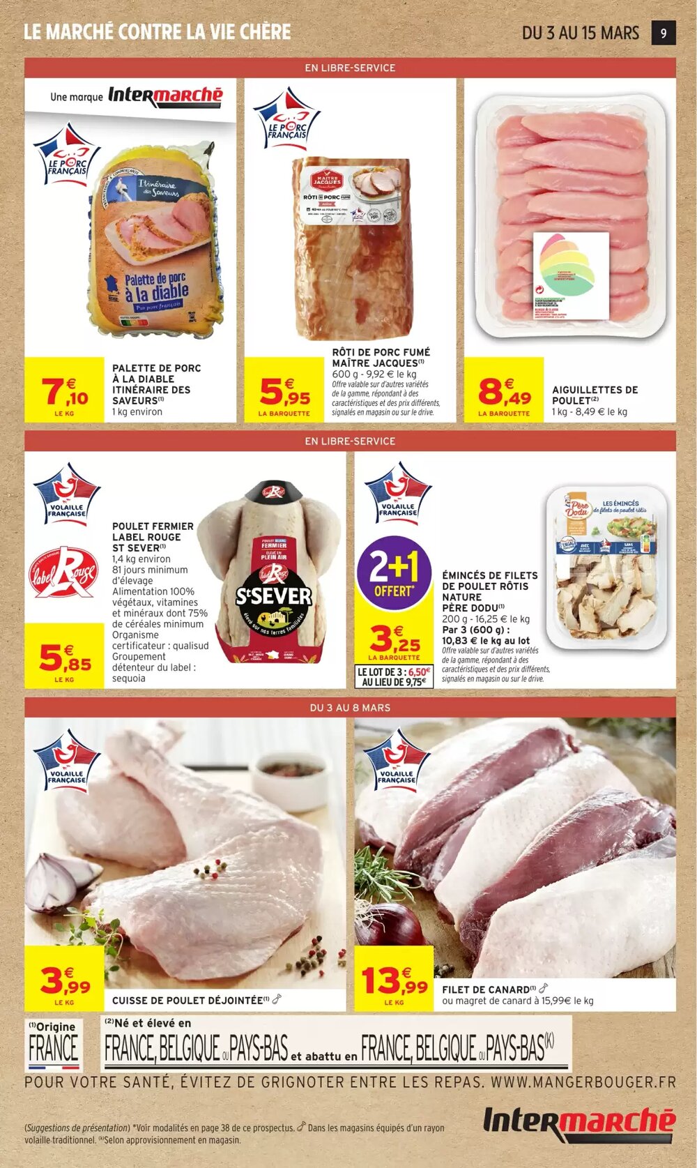 Prospectus promotionnel Intermarché Hyper valable à partir du 03/03/2026 - Page 9.