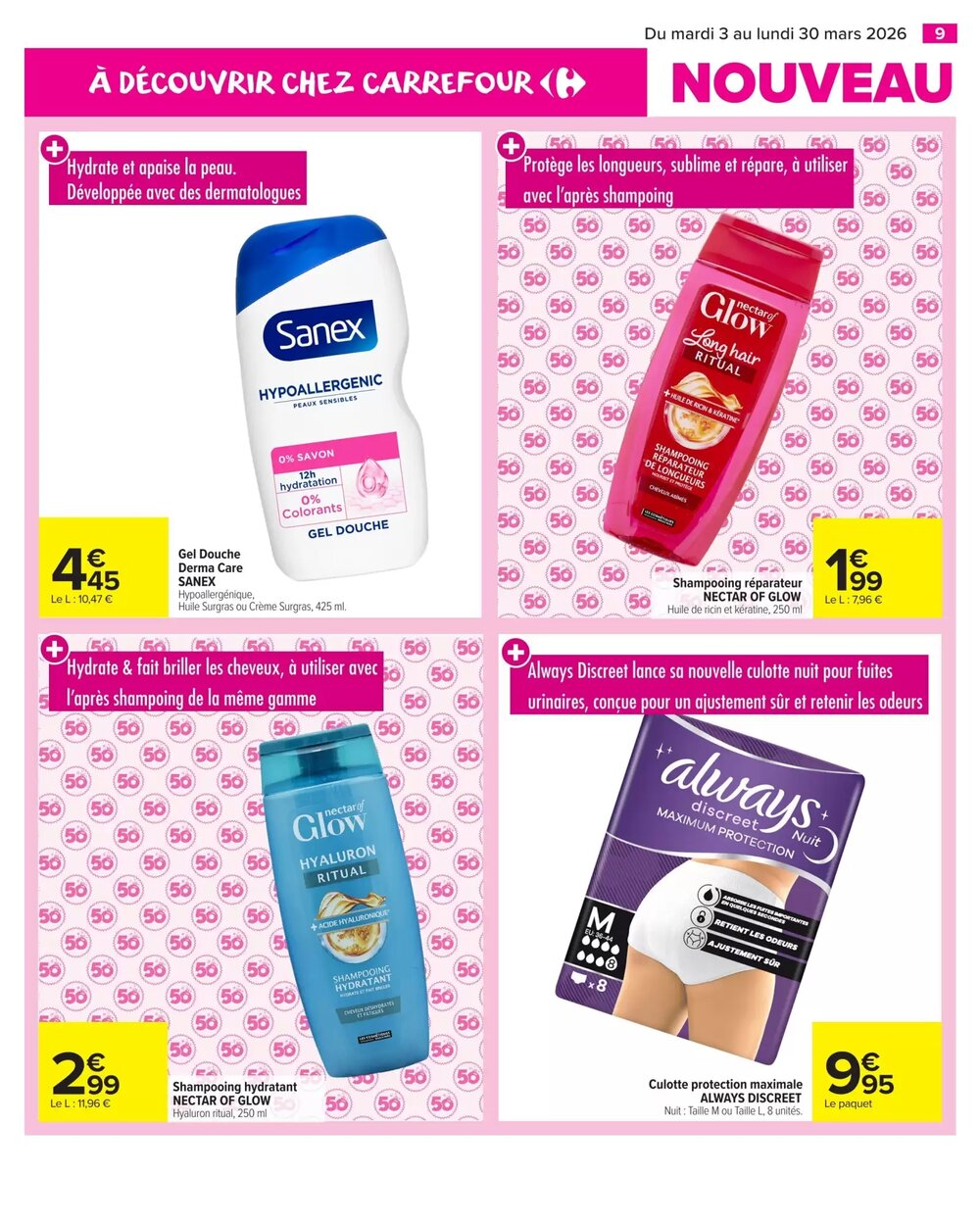 Prospectus promotionnel Carrefour Market valable à partir du 03/03/2026 - Page 9.