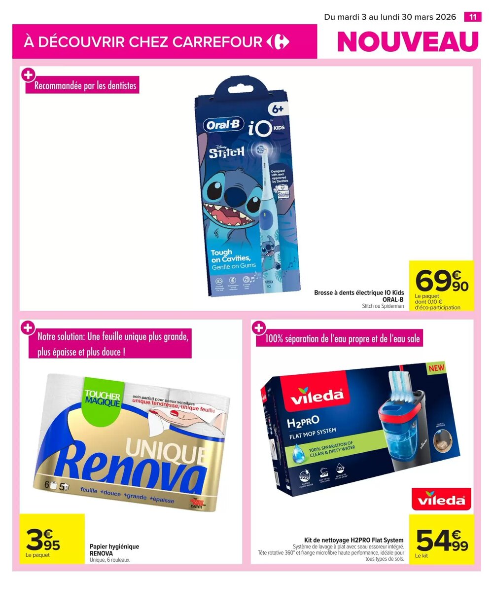 Prospectus promotionnel Carrefour valable à partir du 03/03/2026 - Page 11.