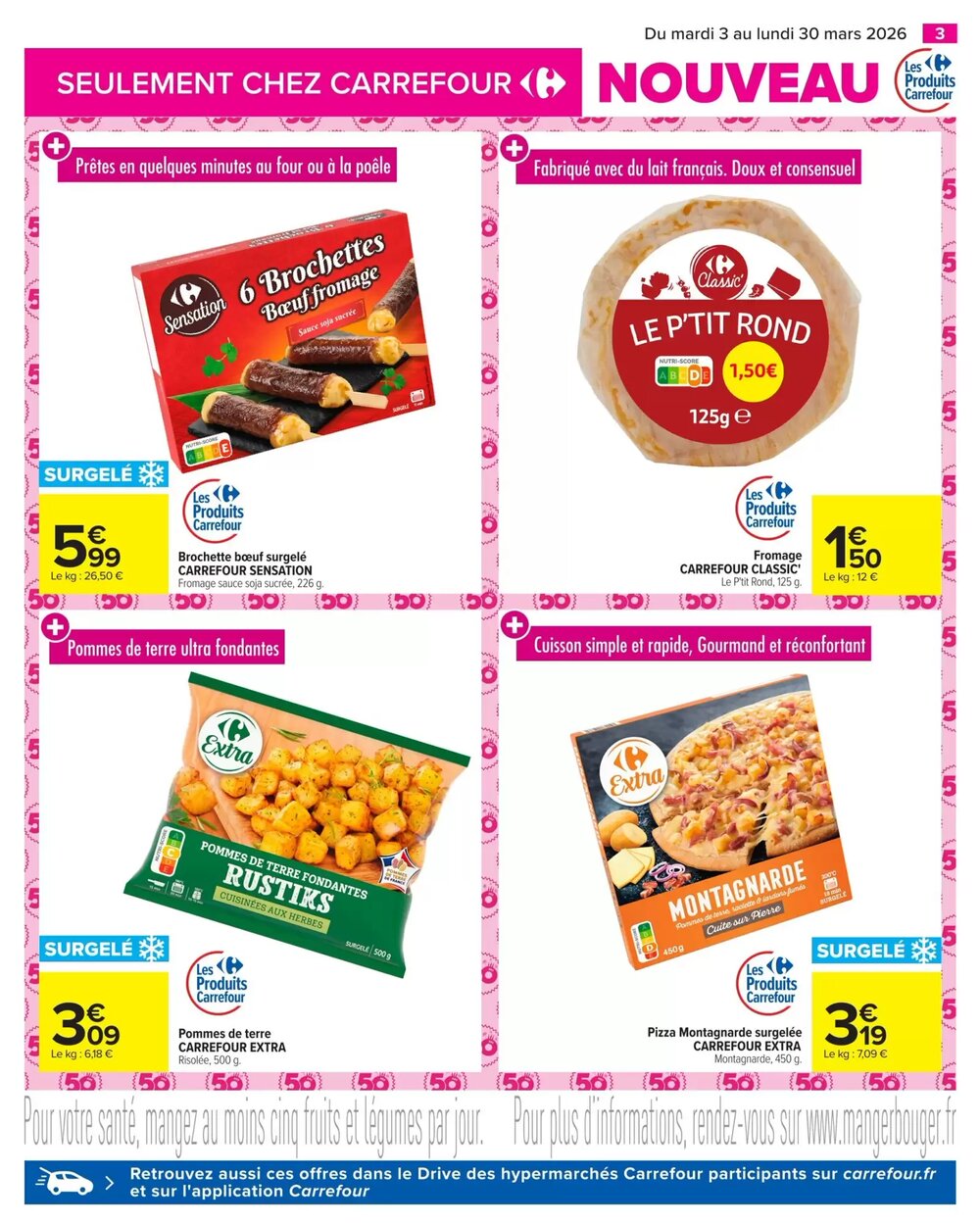 Prospectus promotionnel Carrefour valable à partir du 03/03/2026 - Page 3.