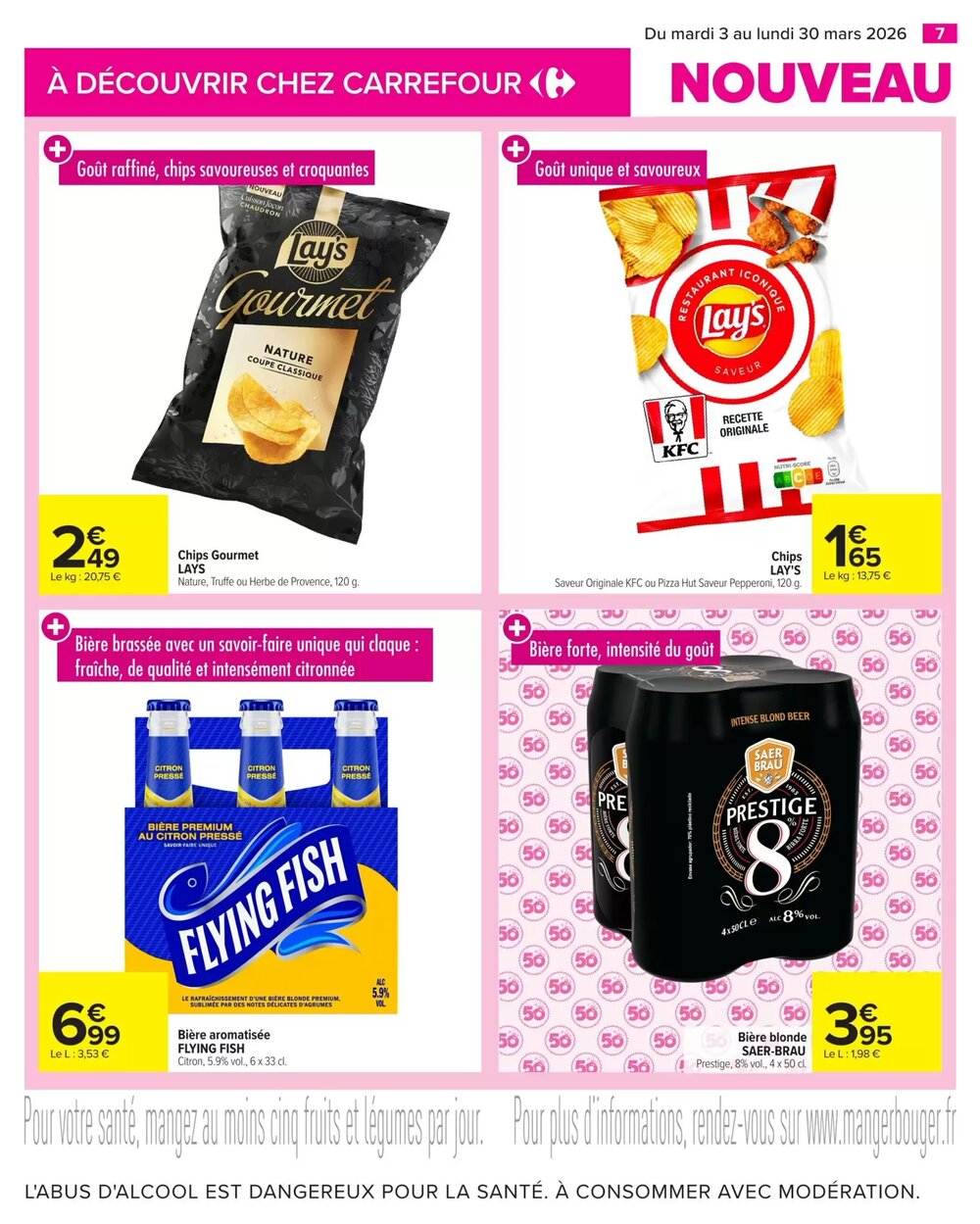 Prospectus promotionnel Carrefour valable à partir du 03/03/2026 - Page 7.