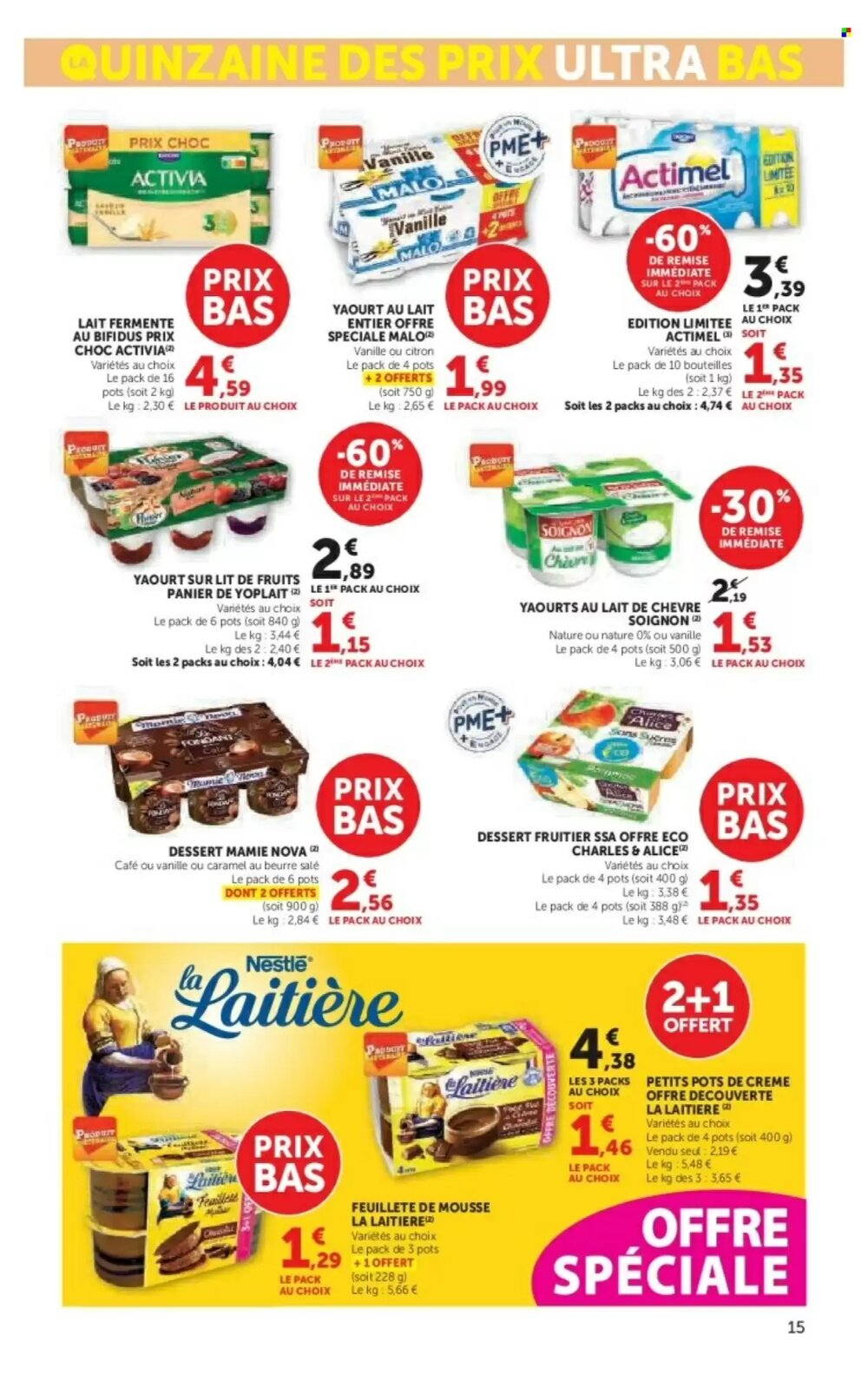 Prospectus promotionnel Hyper U valable à partir du 03/03/2026 - Page 15.