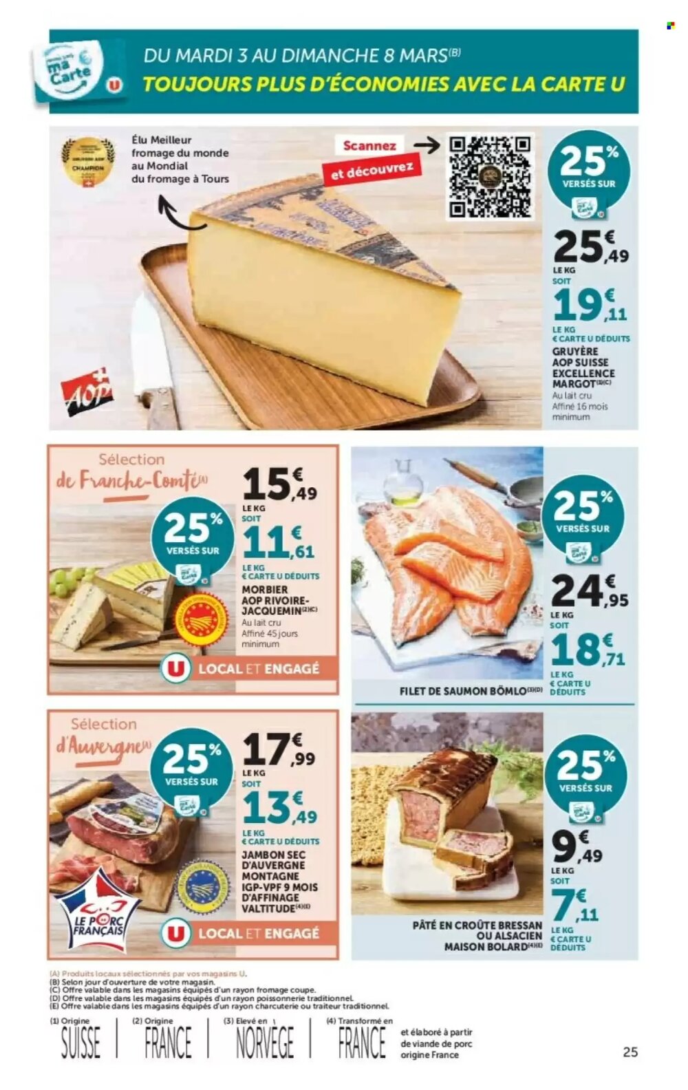 Prospectus promotionnel Hyper U valable à partir du 03/03/2026 - Page 25.