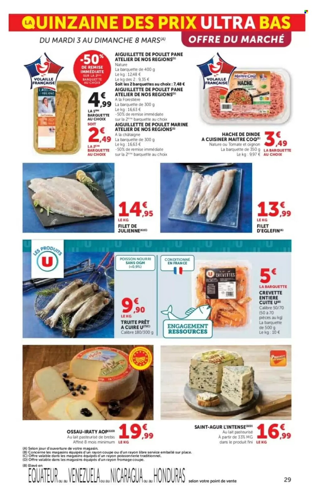 Prospectus promotionnel Hyper U valable à partir du 03/03/2026 - Page 29.