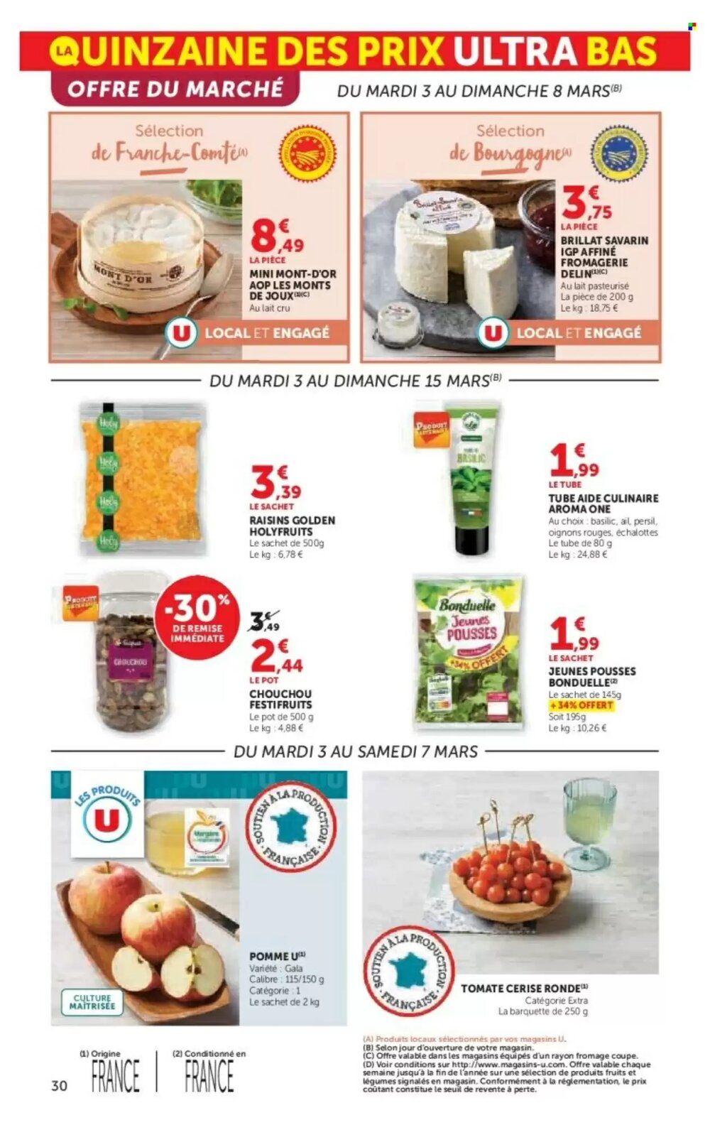 Prospectus promotionnel Hyper U valable à partir du 03/03/2026 - Page 30.