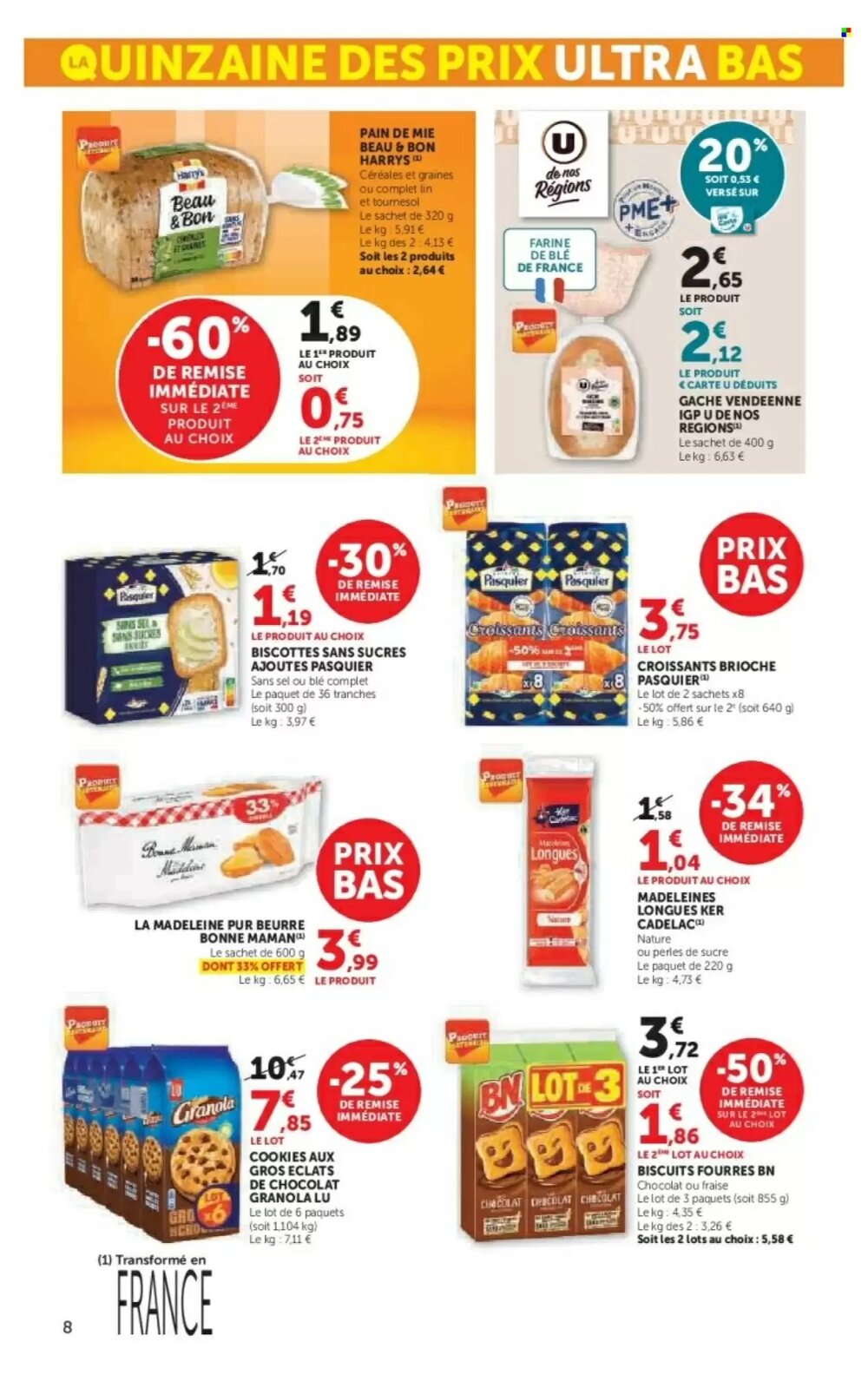 Prospectus promotionnel Hyper U valable à partir du 03/03/2026 - Page 8.