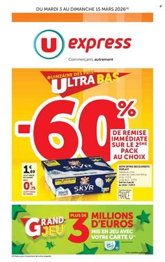 Prospectus promotionnel U Express valable à partir du 03/03/2026