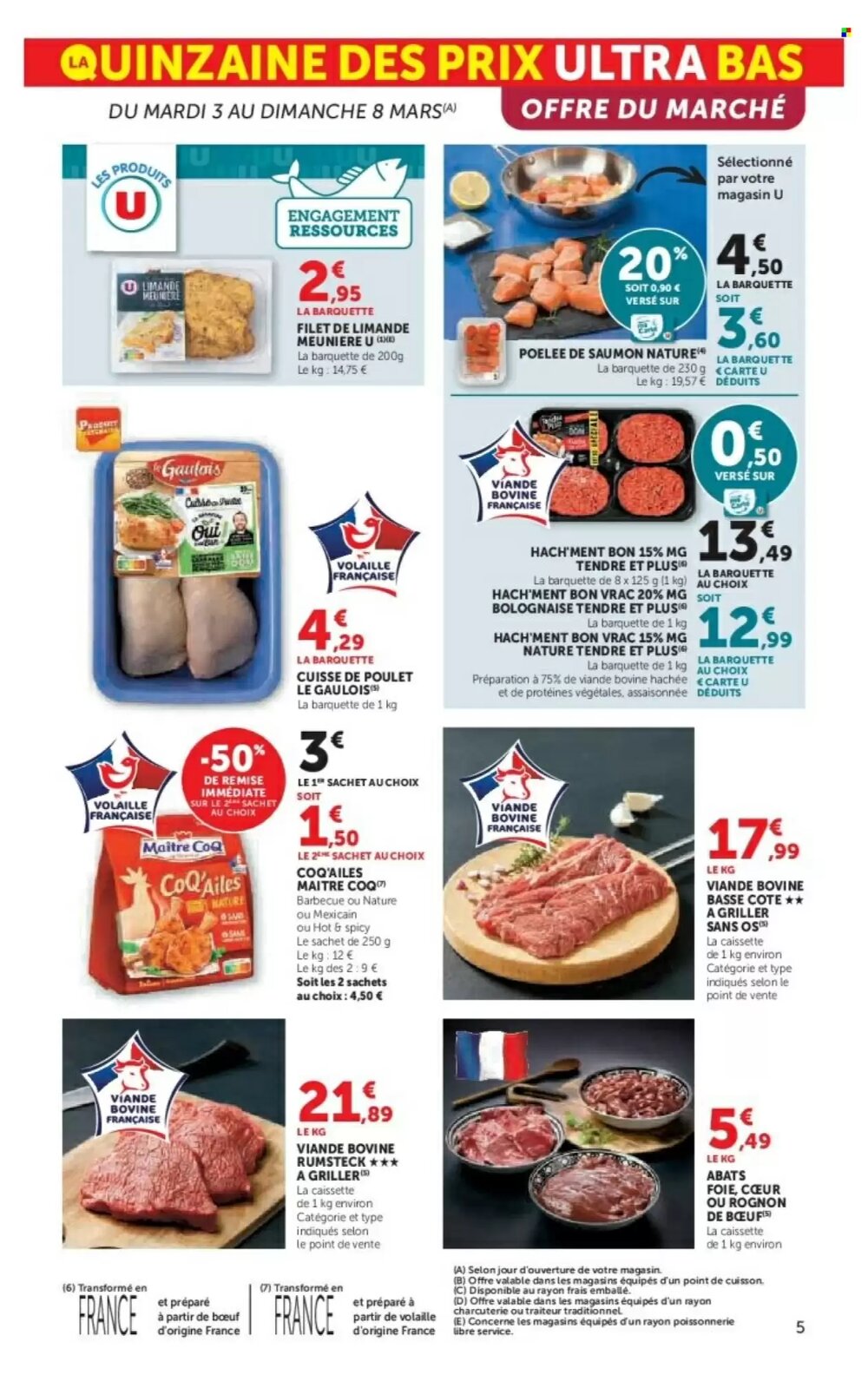 Prospectus promotionnel U Express valable à partir du 03/03/2026 - Page 5.