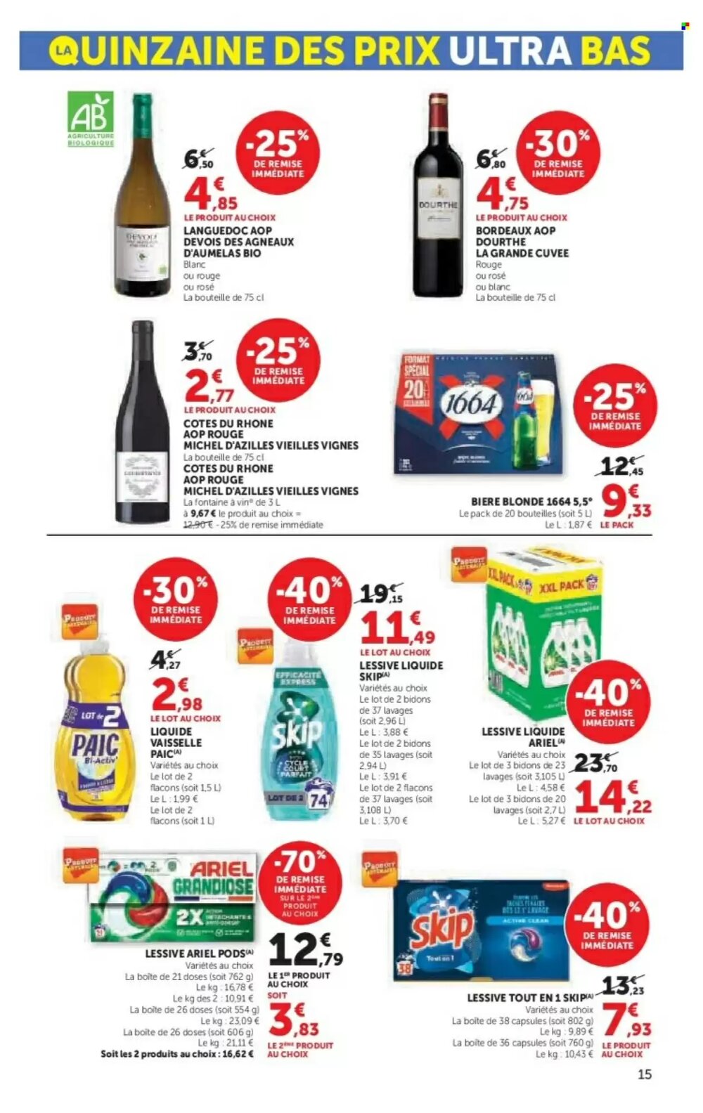 Prospectus promotionnel Super U valable à partir du 03/03/2026 - Page 15.