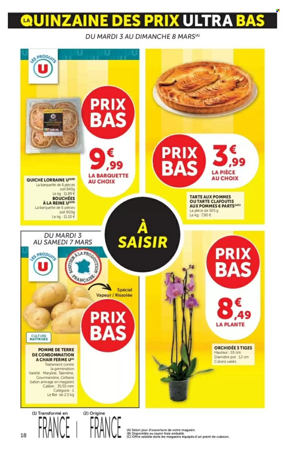 Prospectus promotionnel Super U valable à partir du 03/03/2026 - Page 18.