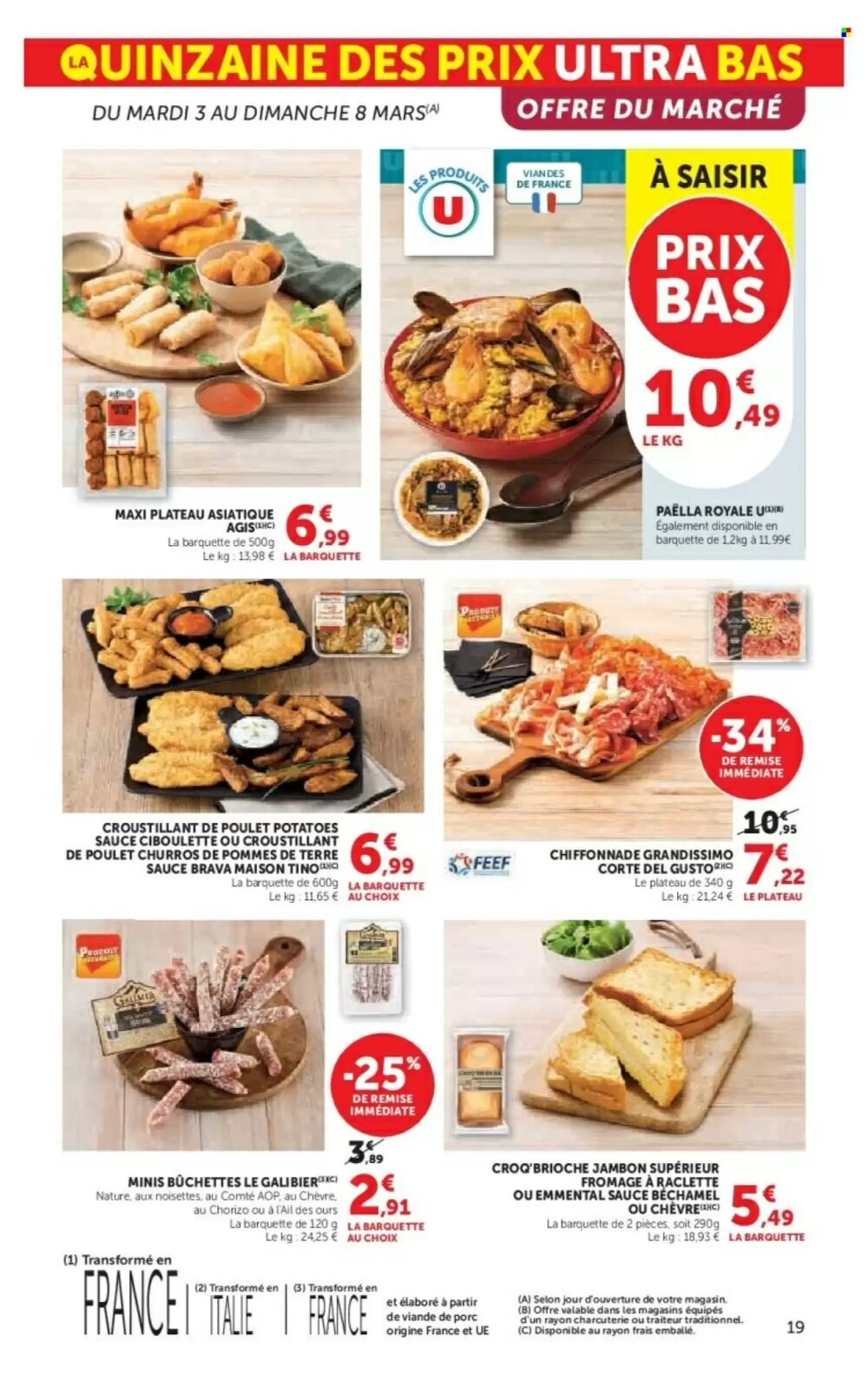 Prospectus promotionnel Super U valable à partir du 03/03/2026 - Page 19.