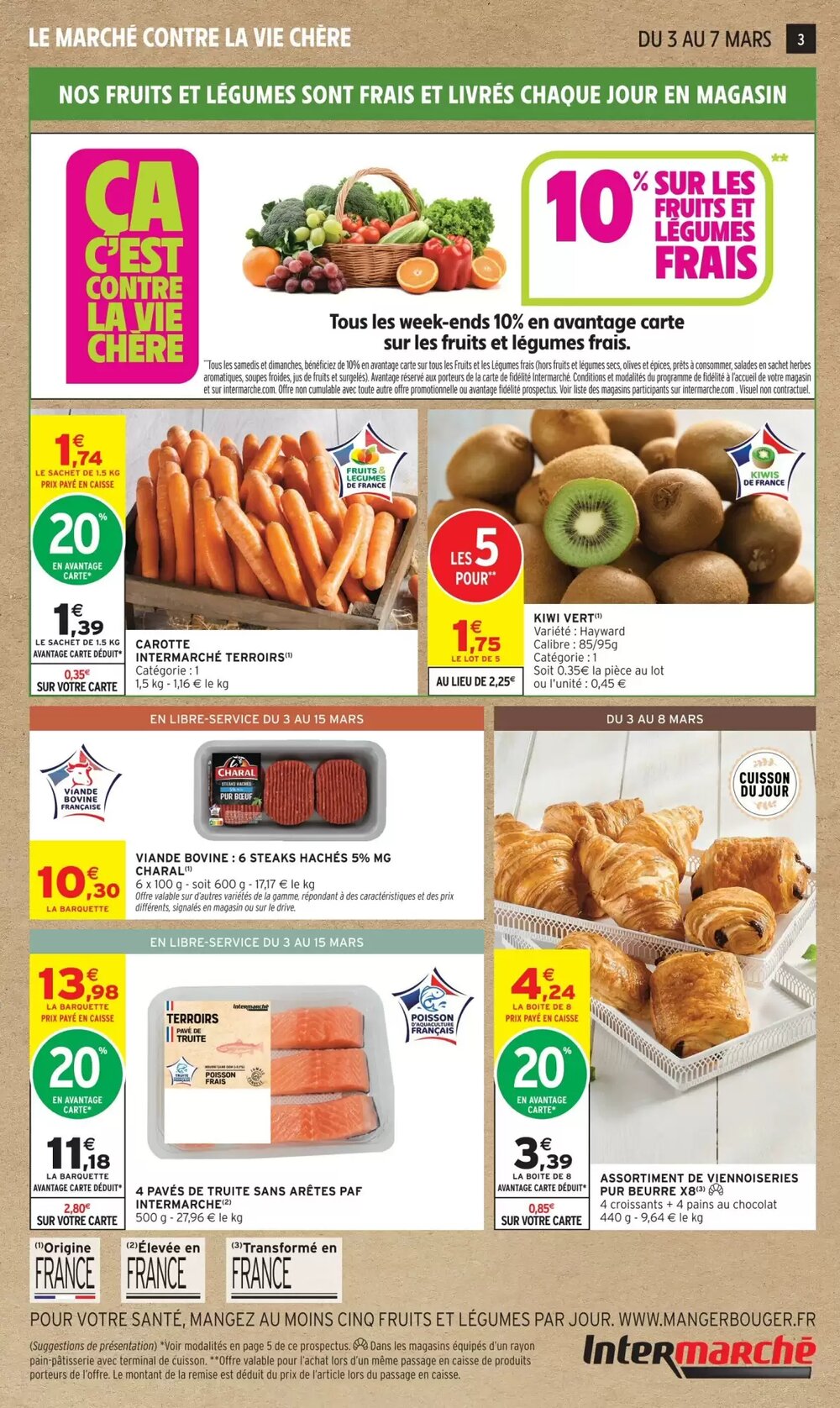 Prospectus promotionnel Intermarché valable à partir du 03/03/2026 - Page 3.