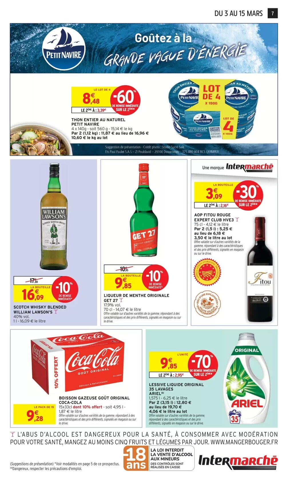 Prospectus promotionnel Intermarché valable à partir du 03/03/2026 - Page 7.