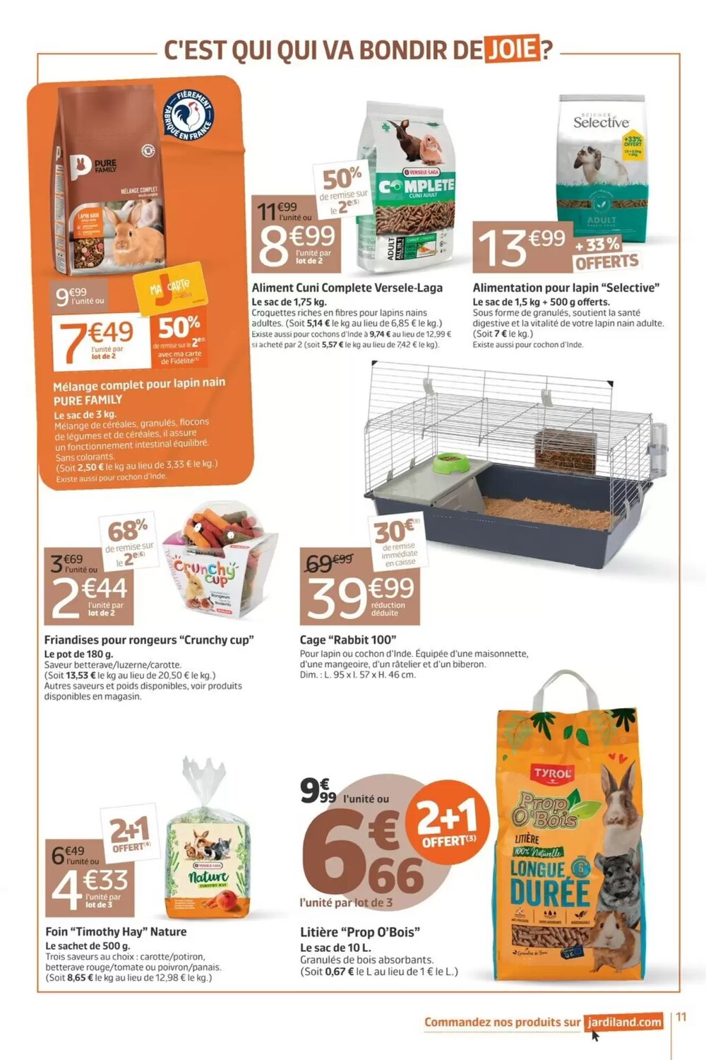 Prospectus promotionnel Jardiland valable à partir du 03/03/2026 - Page 11.