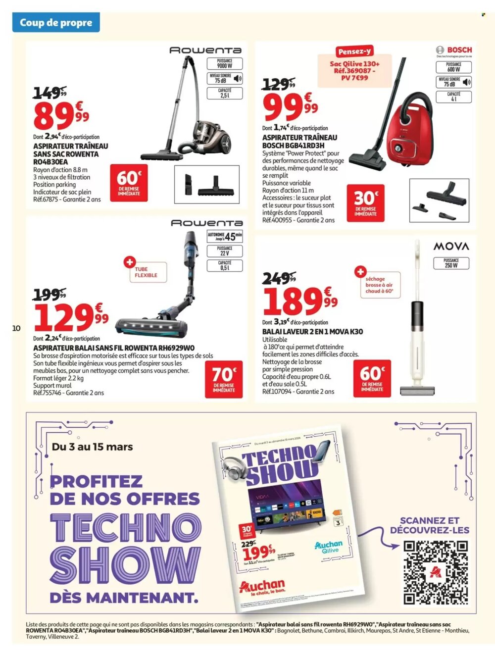 Prospectus promotionnel Auchan valable à partir du 03/03/2026 - Page 10.