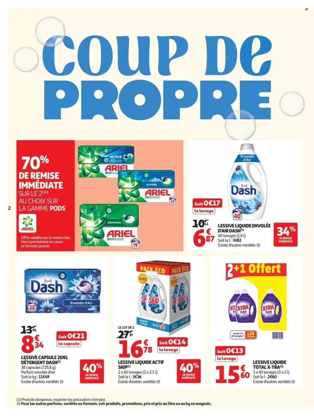 Prospectus promotionnel Auchan valable à partir du 03/03/2026 - Page 2.