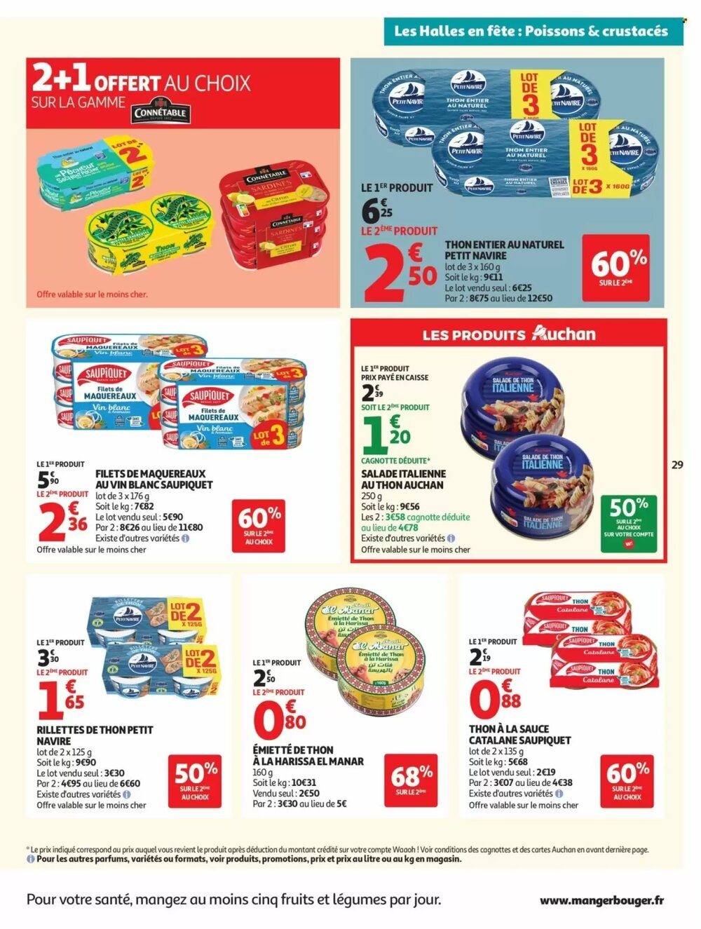 Prospectus promotionnel Auchan valable à partir du 03/03/2026 - Page 29.