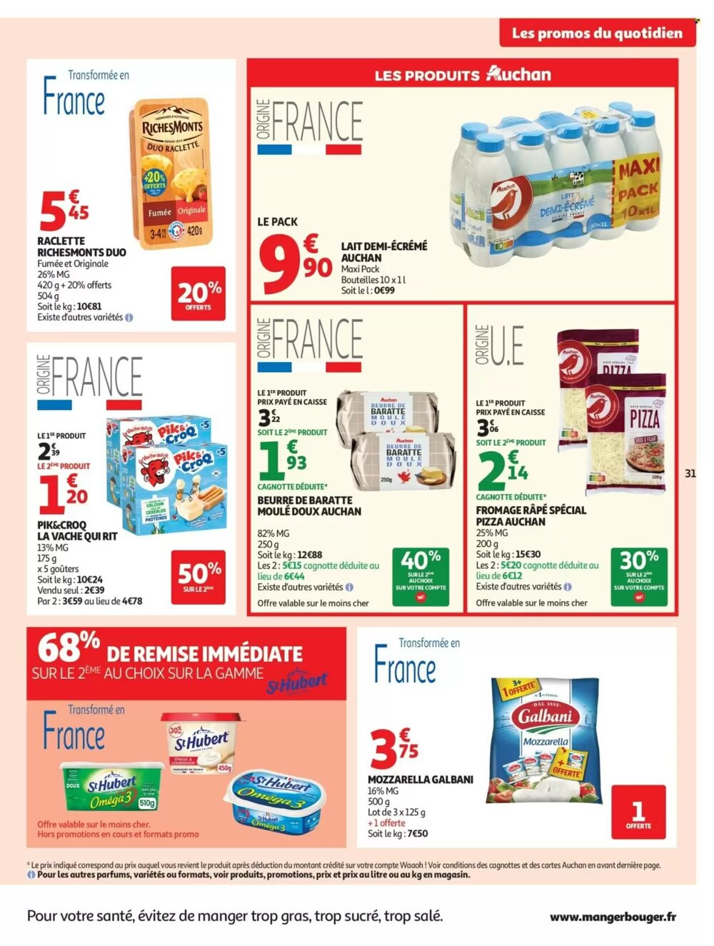 Prospectus promotionnel Auchan valable à partir du 03/03/2026 - Page 31.