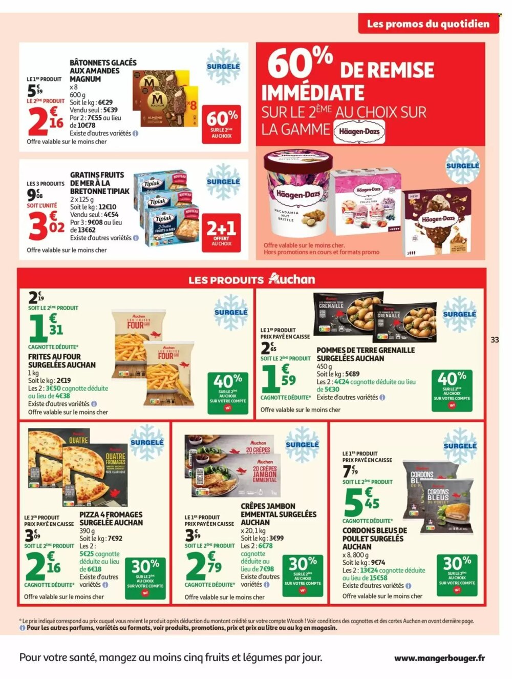 Prospectus promotionnel Auchan valable à partir du 03/03/2026 - Page 33.