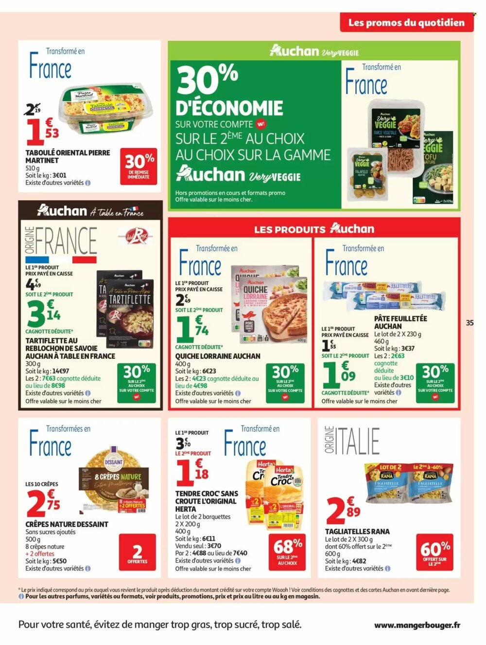 Prospectus promotionnel Auchan valable à partir du 03/03/2026 - Page 35.