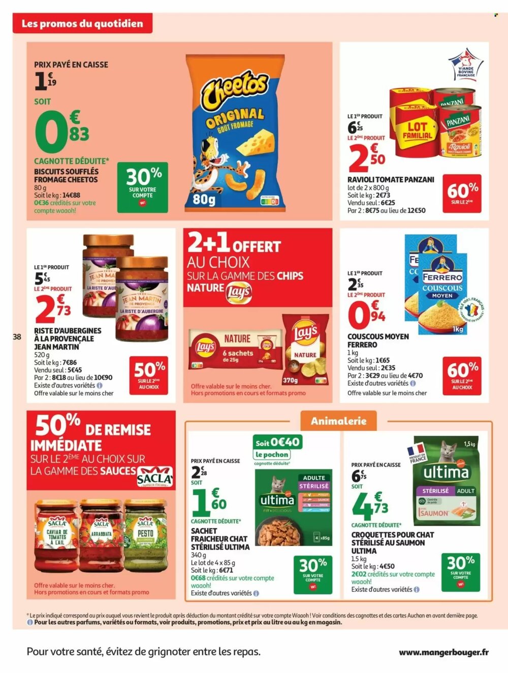 Prospectus promotionnel Auchan valable à partir du 03/03/2026 - Page 38.