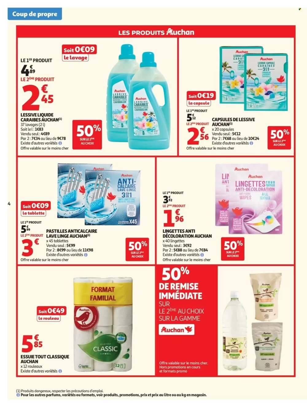 Prospectus promotionnel Auchan valable à partir du 03/03/2026 - Page 4.