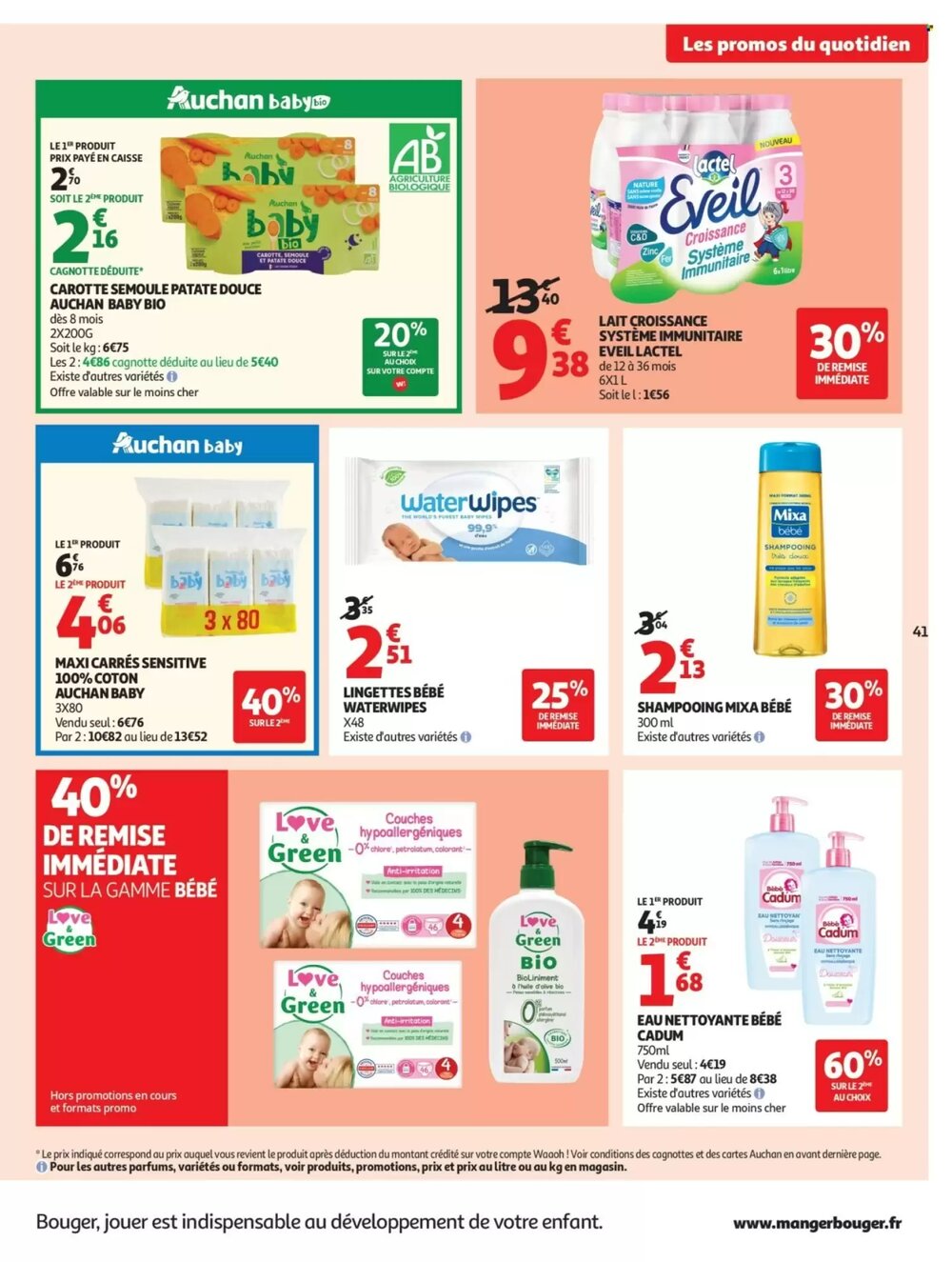 Prospectus promotionnel Auchan valable à partir du 03/03/2026 - Page 41.