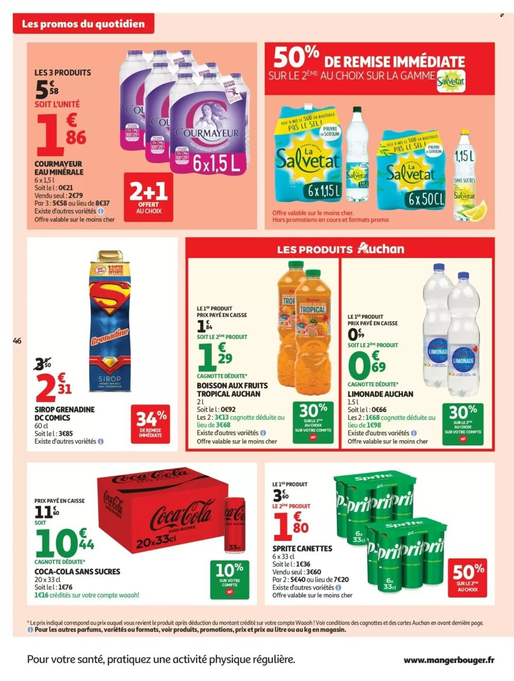 Prospectus promotionnel Auchan valable à partir du 03/03/2026 - Page 46.