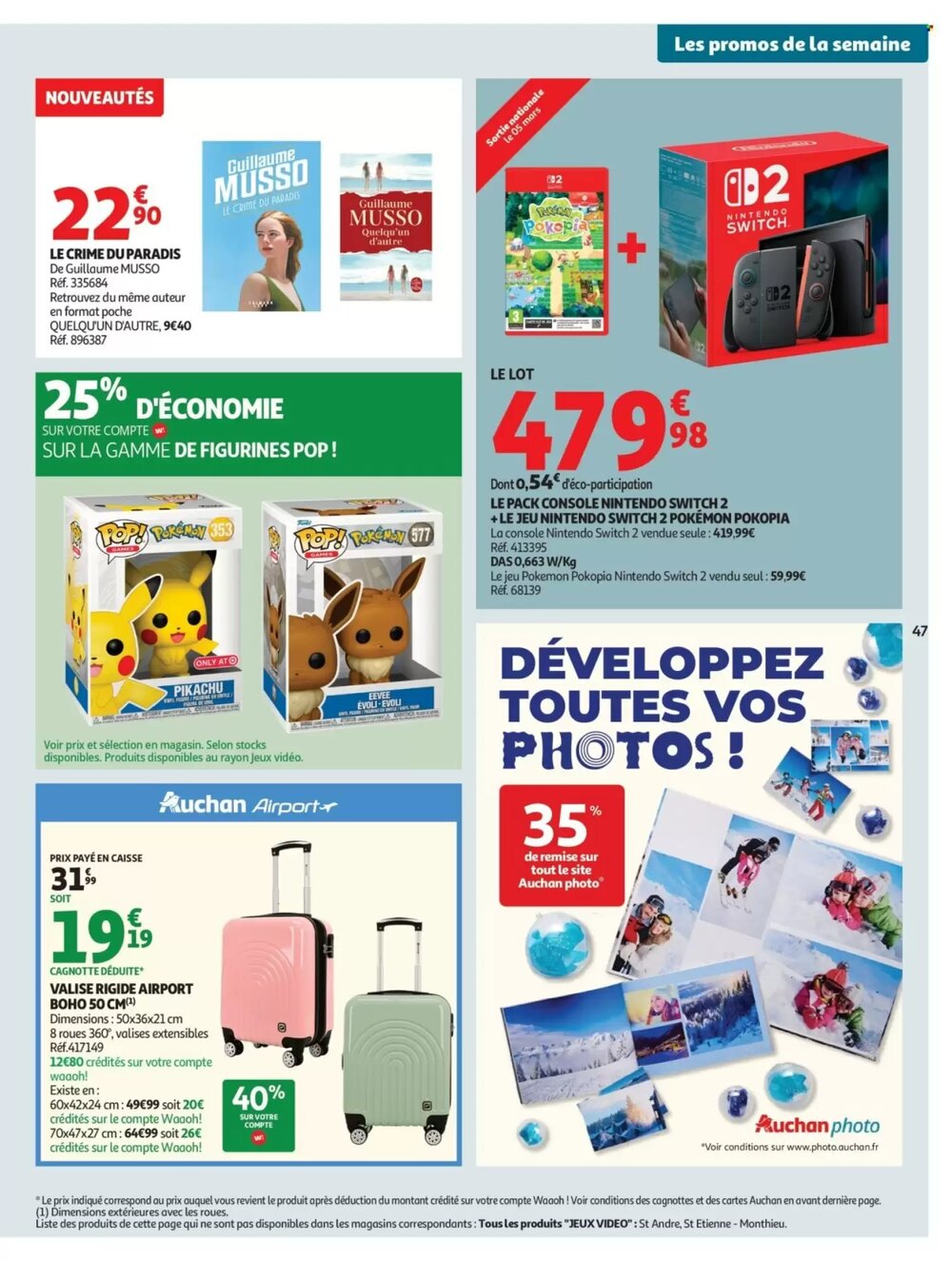 Prospectus promotionnel Auchan valable à partir du 03/03/2026 - Page 47.