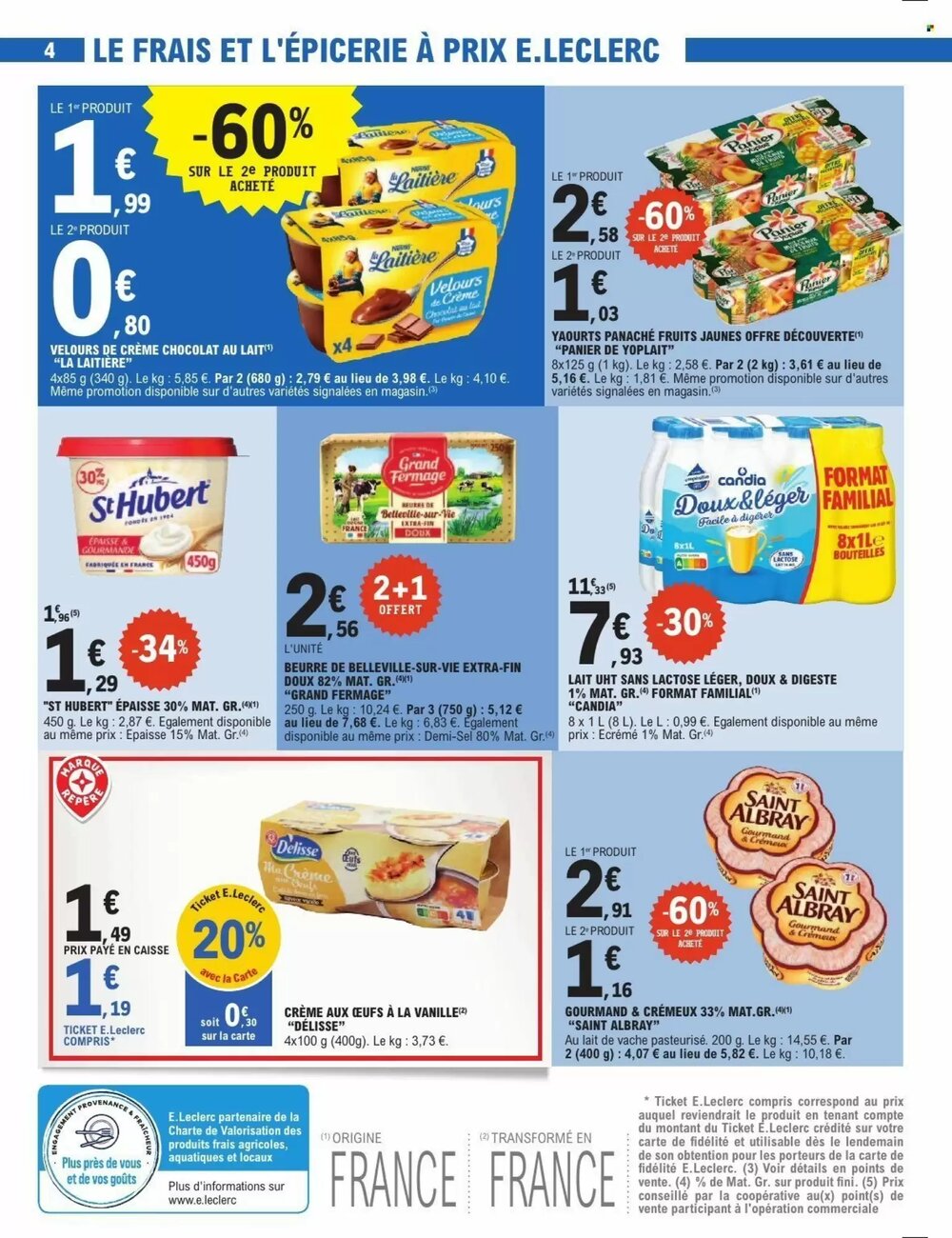 Prospectus promotionnel E.Leclerc valable à partir du 03/03/2026 - Page 4.