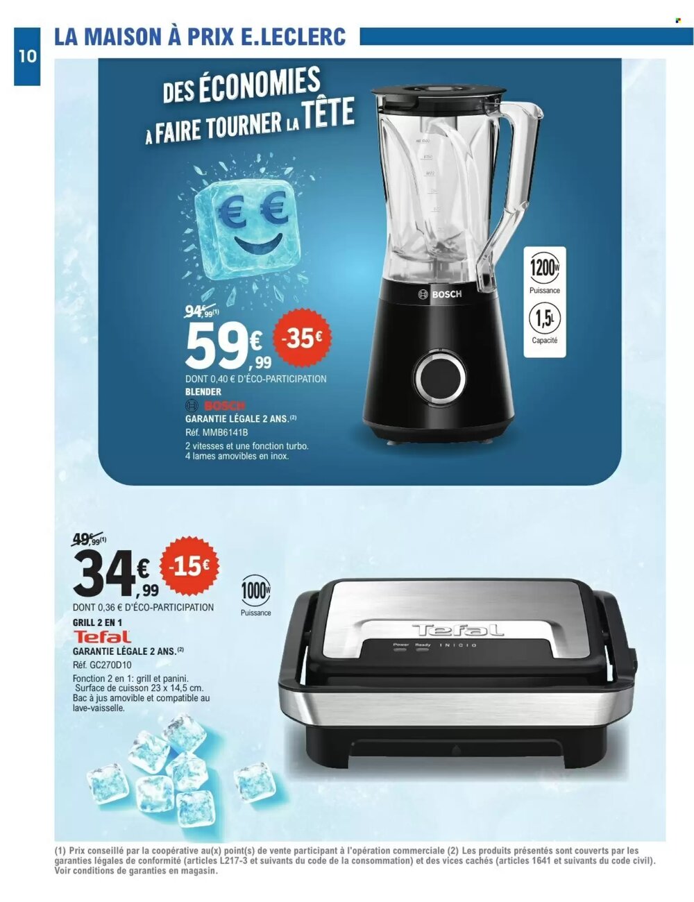 Prospectus promotionnel E.Leclerc valable à partir du 03/03/2026 - Page 10.