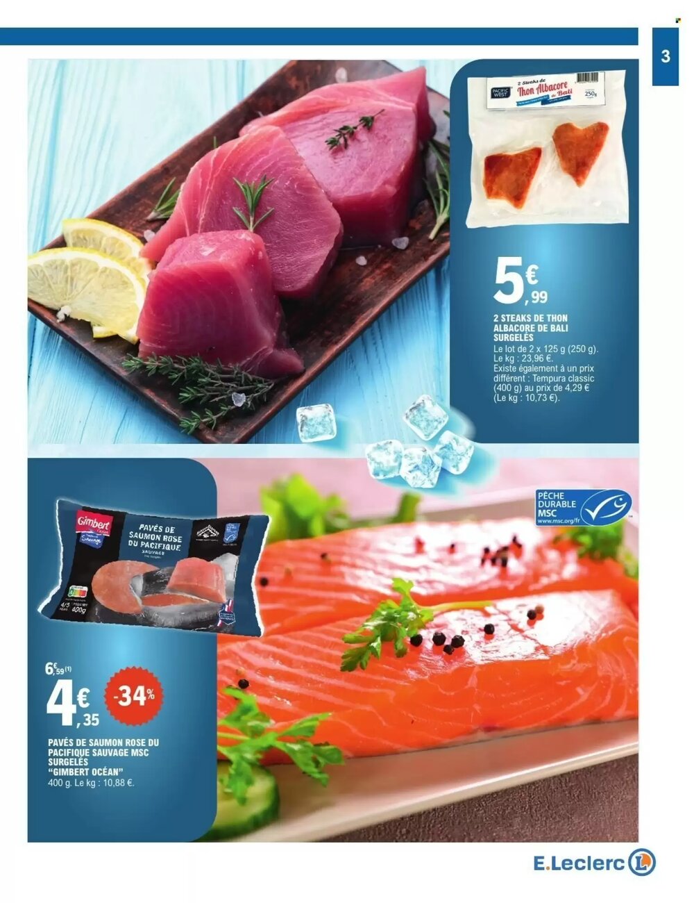 Prospectus promotionnel E.Leclerc valable à partir du 03/03/2026 - Page 3.