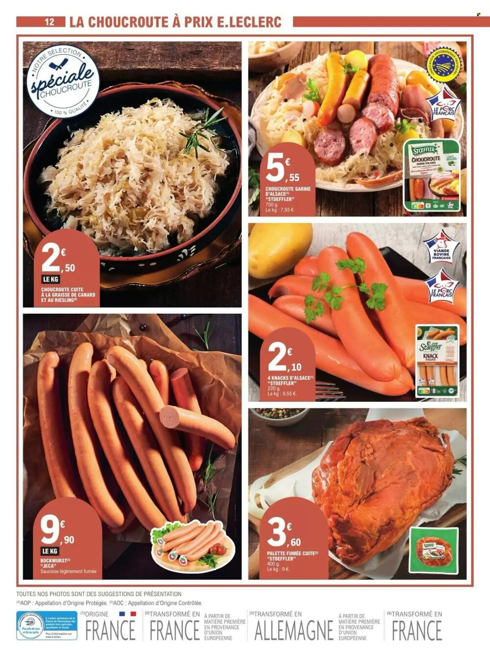Prospectus promotionnel E.Leclerc valable à partir du 03/03/2026 - Page 12.